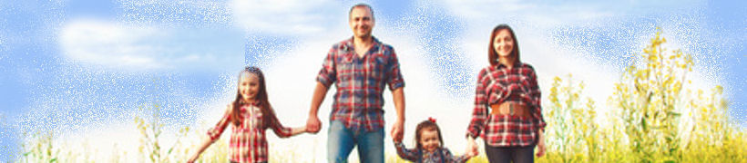 healthy family who have stopped smoking through hypnotherapy